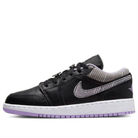 (GS) Air Jordan 1 Low SE 'Houndstooth' DH0570-015