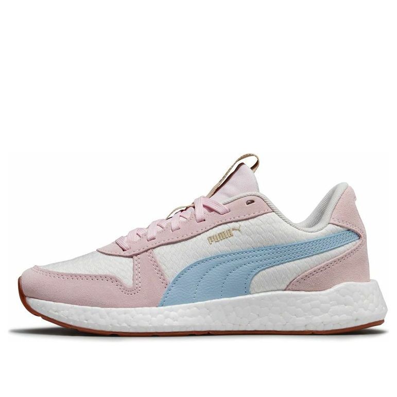 (WMNS) PUMA Nrgy Neko Retro Sweet What Vintage Running Shoes White/Pink 192748-02
