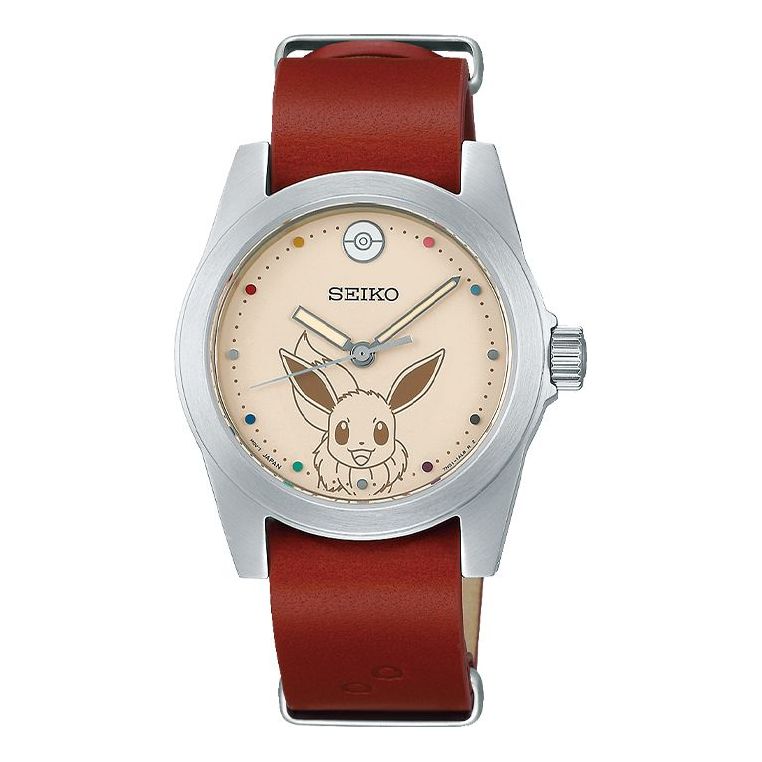 SEIKO Pokmon Pikachu Crossover Limited Watch Brown SCXP179