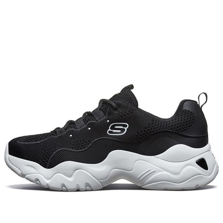 Skechers D'Lites 3.0 Low-Top Running Shoes Black 666102-BLK