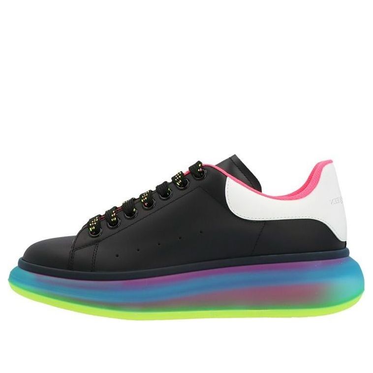 Alexander McQueen Oversized Sneaker 'Transparent Sole - Black Gradient' 662657WIBN31584
