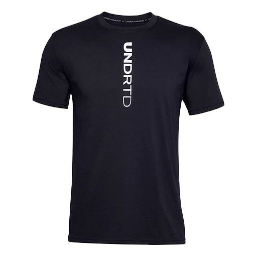 Under Armour Curry Undrtd Wordmark T-Shirt 'Black' 1356998-001