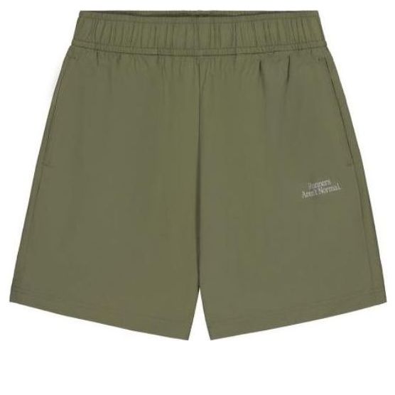New Balance NB Small Logo Woven Short Asia Sizing 'Olive Green' NVE24121-HT