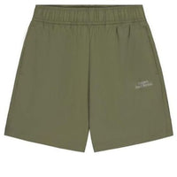 New Balance NB Small Logo Woven Short Asia Sizing 'Olive Green' NVE24121-HT