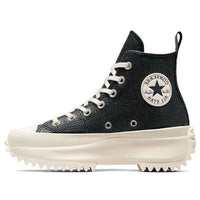 Converse Run Star Hike Leather High Top 'Sparkly Black' A07947C
