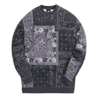 KITH Deconstructed Bandana Crewneck 'Black' KH2650-001