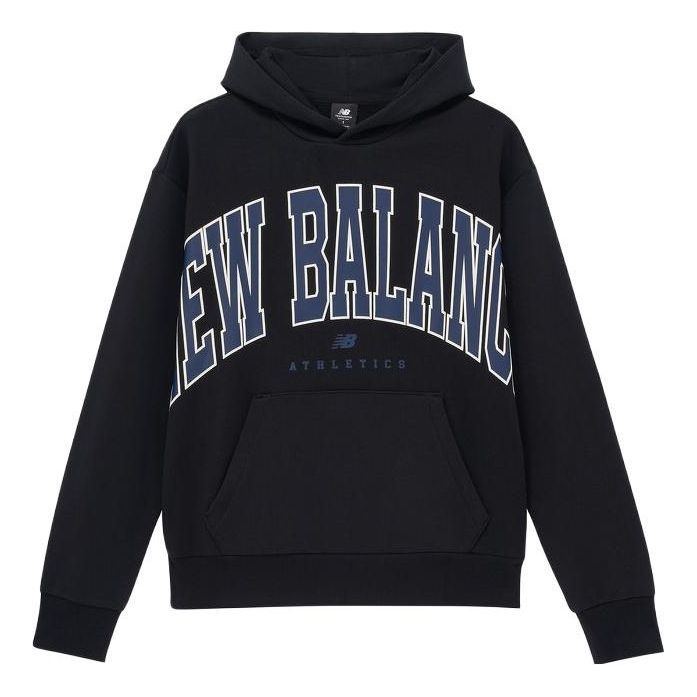 New Balance Athletics Warped Classics Sweat Hoodie Asia Sizing 'Black' UT31550-BK