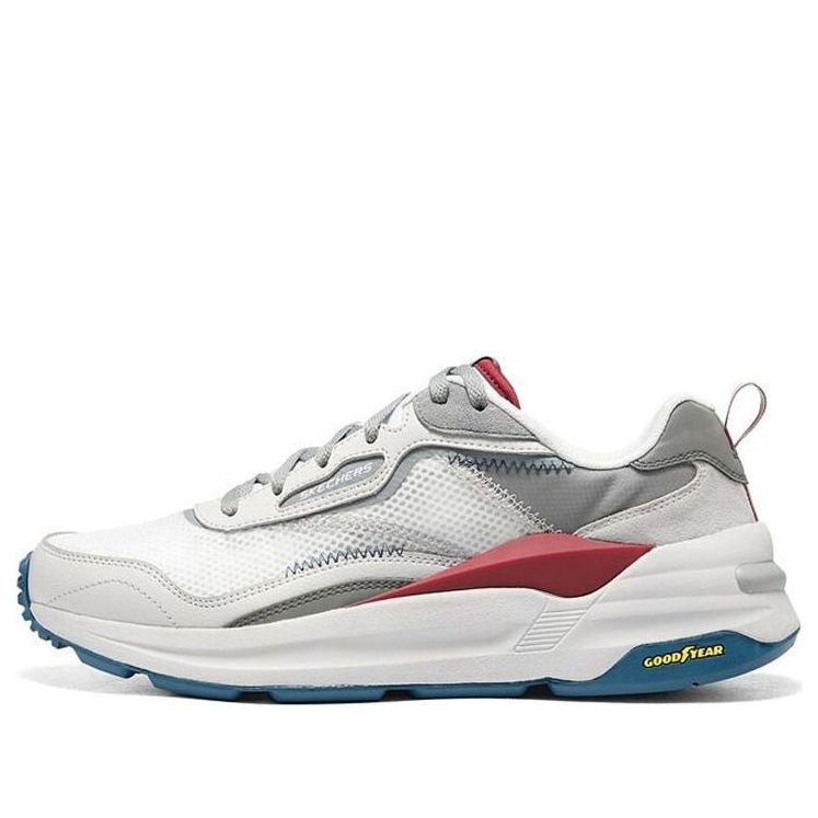 Skechers Global Jogger 'White Grey Red' 894122-WMLT