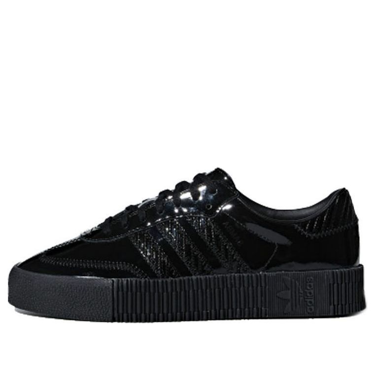 (WMNS) adidas Sambarose 'Patent Black' CG6618