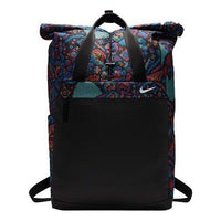 Nike Radiate Training Backpack 'Black Red Blue' BA6356-010