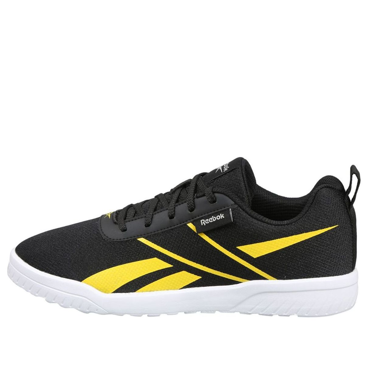 Reebok Walking Fusion Lux Shoes Black/Yellow EX4214