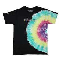 Travis Scott Astroworld Festival Run Tie Dye Tee 'Black' TC-293