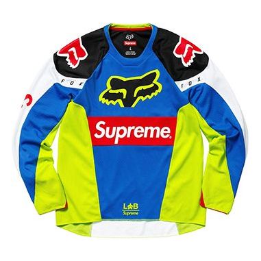 Supreme SS18 Fox Racing Moto Jersey Top Multicolor SUP-SS18-368