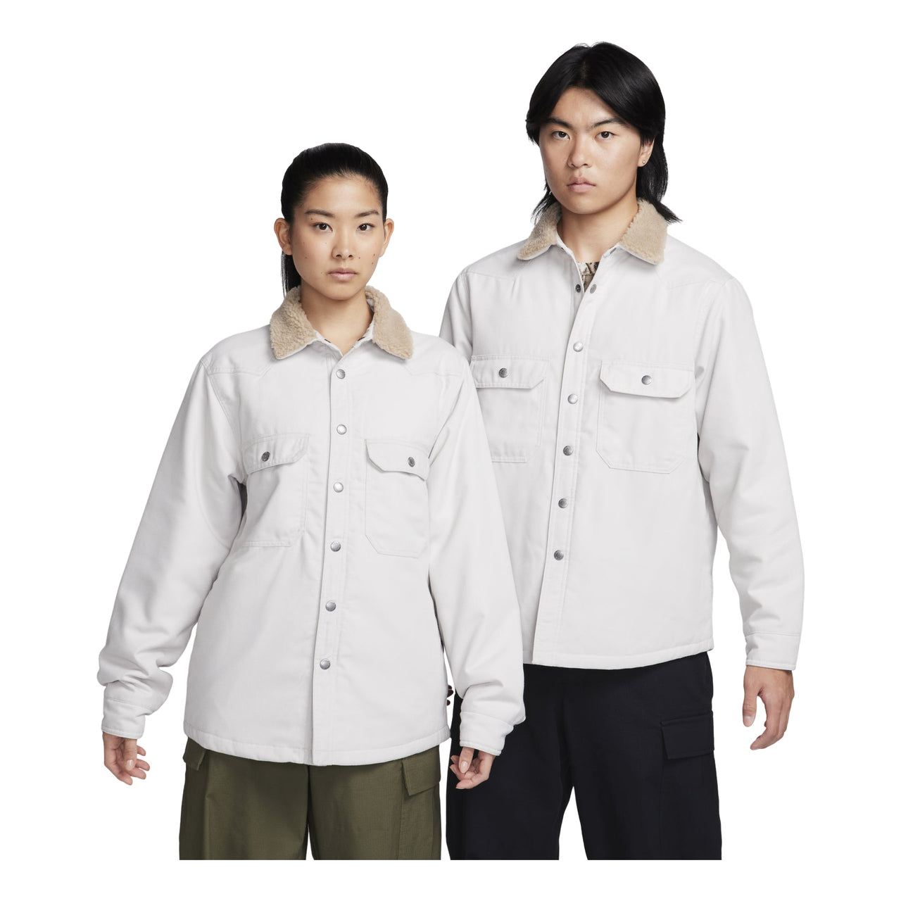 Nike SB Padded Flannel Skate Jacket 'White' FQ0513-072