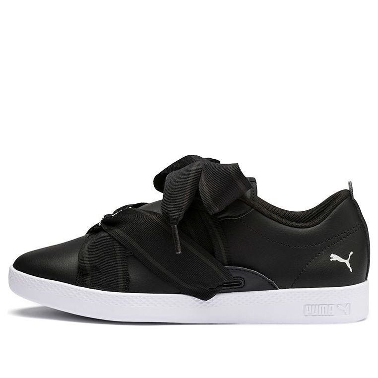 (WMNS) PUMA Smash Black 368081-01