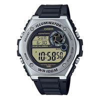 CASIO Quartz Waterproof Sports Mens Black Digital MWD-100H-9A