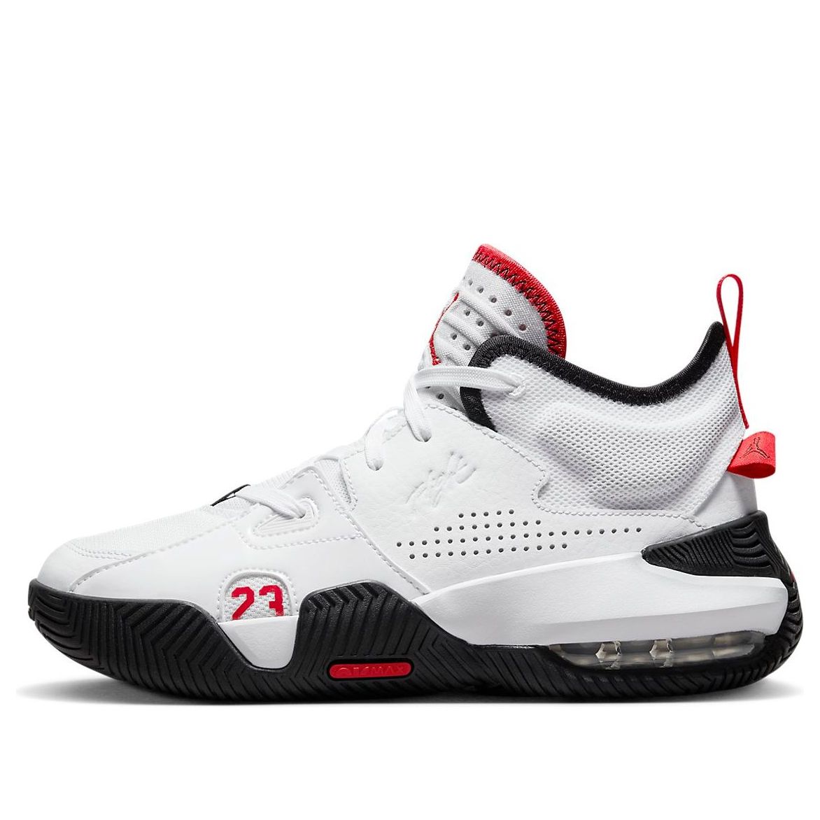 (GS) Air Jordan Stay Loyal 2 'White University Red' DQ8398-106