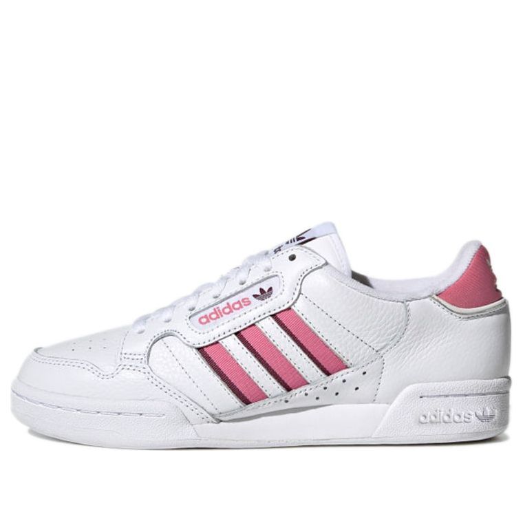 (WMNS) adidas Continental 80 Stripes 'White Pink' H04021