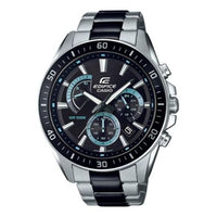CASIO EDIFICE Quartz Waterproof Stainless Steel Strap Mens Black Analog EFR-552SBK-1A