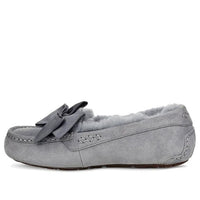 (WMNS) UGG Clara Glam Bow Slip on Grey 1103131-GYS