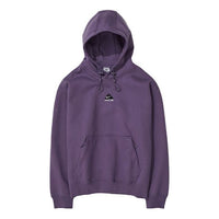 Nike ACG Therma-Fit Solid Color Logo Embroidered Hooded Long Sleeves Autumn Gray Purple DH3087-553