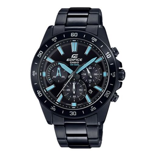 CASIO EDIFICE Waterproof Mens Black Analog EFV-570DC-1A