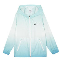 (GS) Skechers Gradient Logo Printed Sun Protection Jacket 'Blue White' P222B033