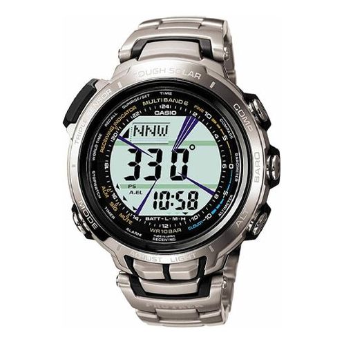 CASIO PRO-TERK Men'ses Golden/ Mens Silver Analog PRX-2000T-7JF