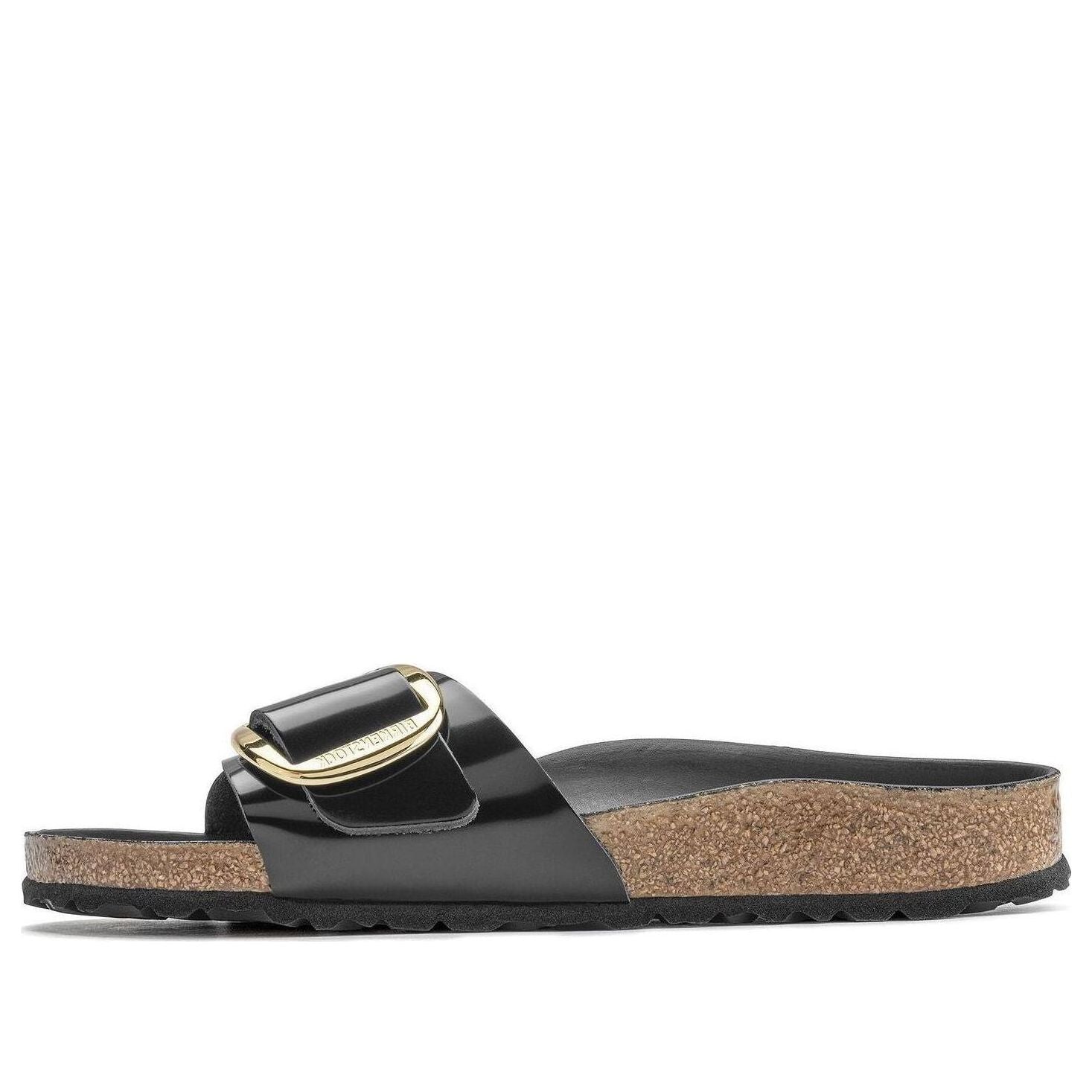 Birkenstock Madrid Big Buckle 'High Shine Black' 1022541
