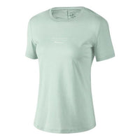 (WMNS) Skechers Sport Short Sleeve Tee 'Green' P323W011-02QQ