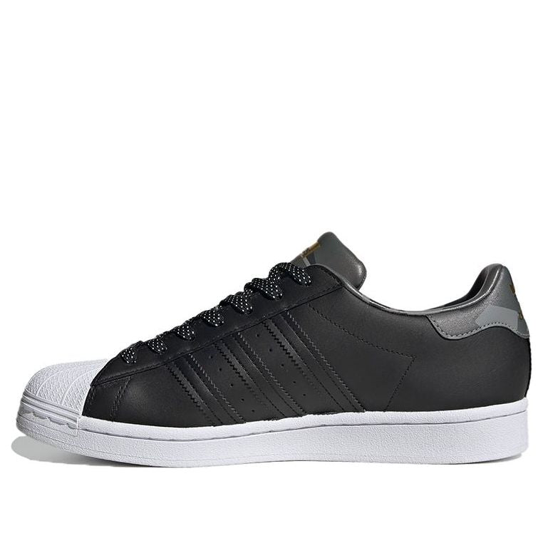 adidas originals Superstar 'Core Black Gold Metallic' FV8310