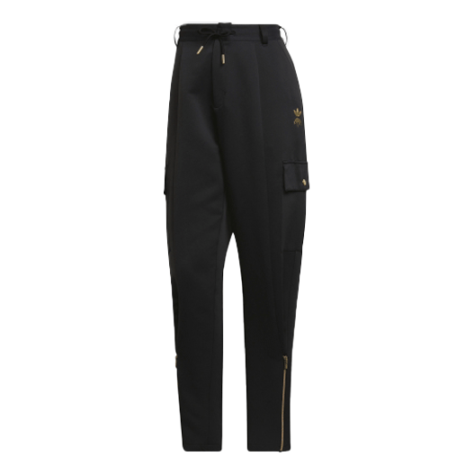 (WMNS) adidas Womens Modular Cargo Pants Asia Sizing 'Black' HG6674
