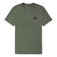 Vans Logo Printing Short Sleeve Couple Style Green VN0A54NADB0