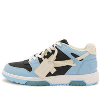 Off-White Out Of Office Leather Sneaker 'Blue Black White' OMIA189F22LEA0014004