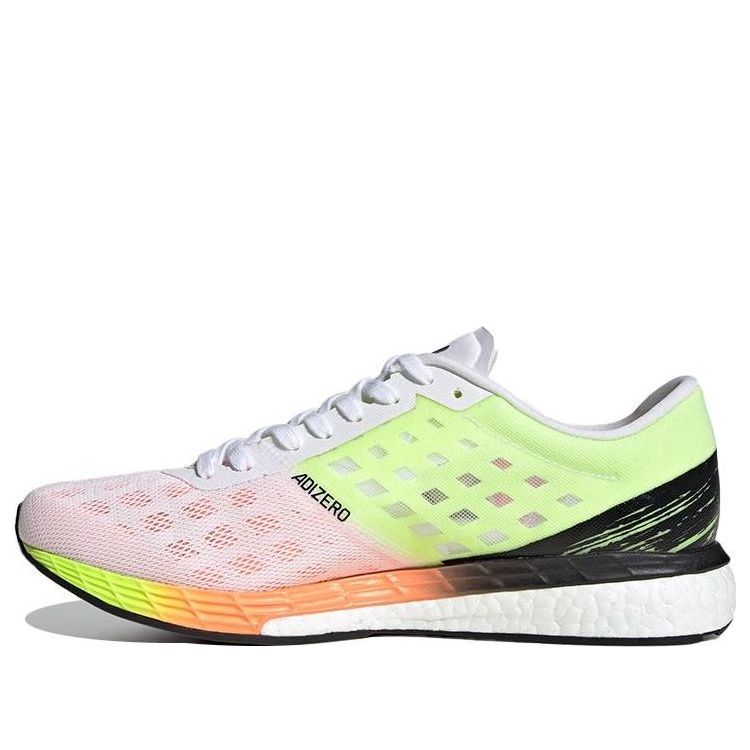 adidas Adizero Boston 9 'White Screaming Orange' H68741