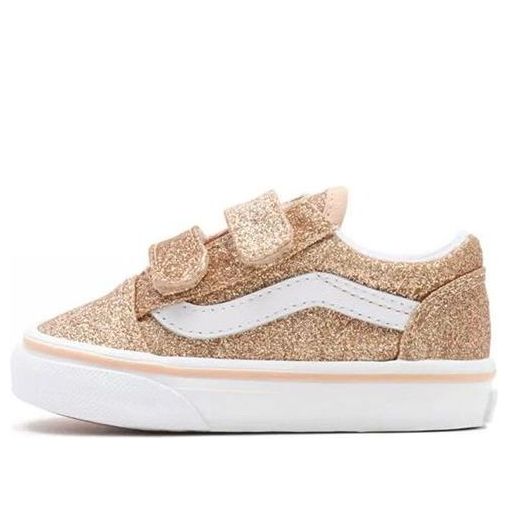 (TD) Vans Old Skool V 'Amberlight Glitter' VN000D3Y9AE