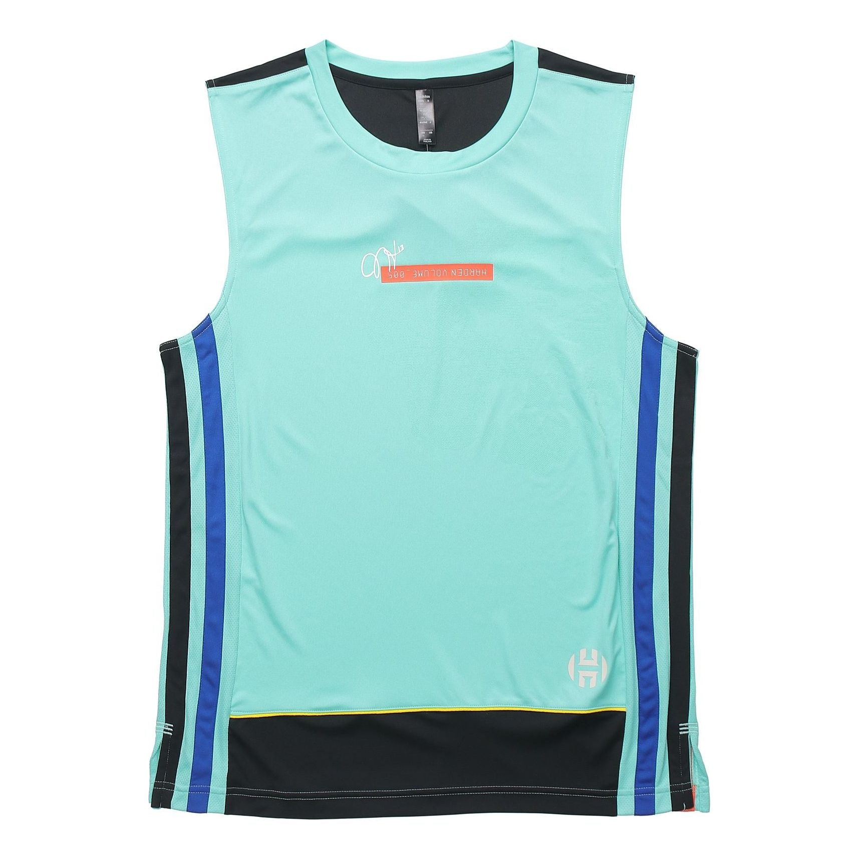 adidas Hrdn Tank Logo Gym Training Basketball Sports Vest Green GP9792