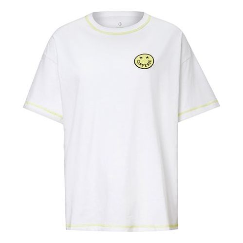 (WMNS) Converse Smile Split Graphic Short Sleeve Tee 10018923-A02