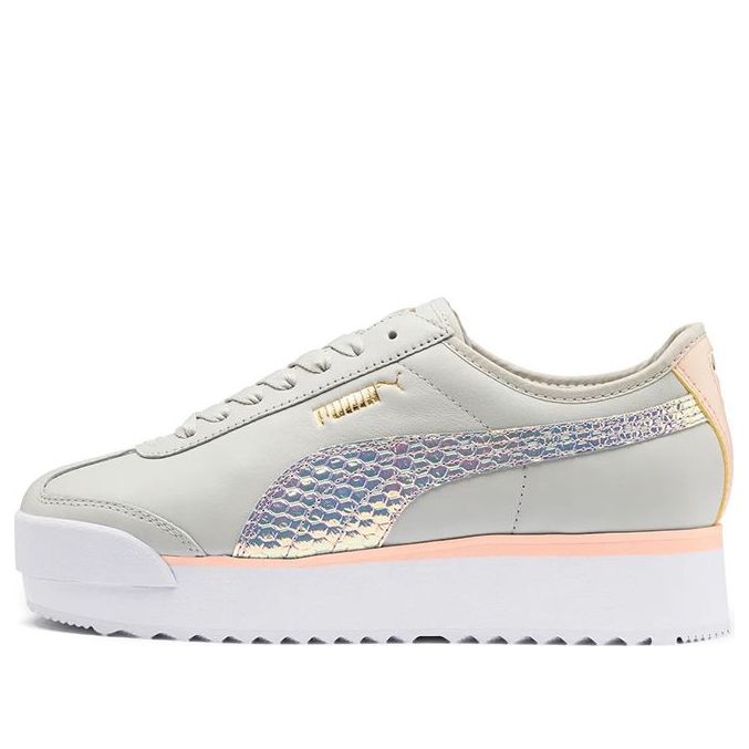 (WMNS) PUMA Roma Amor Metallic 'Grey' 371006-02