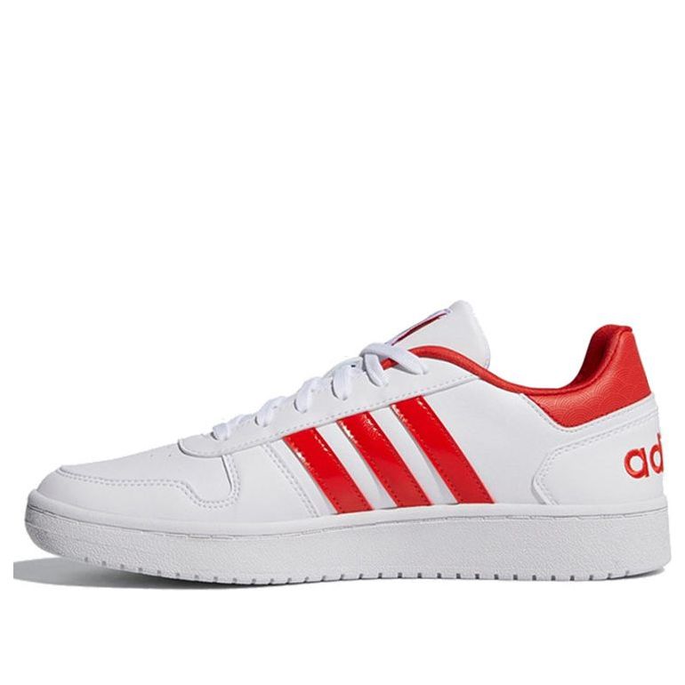 adidas Hoops 2.0 'White Red' EE6501