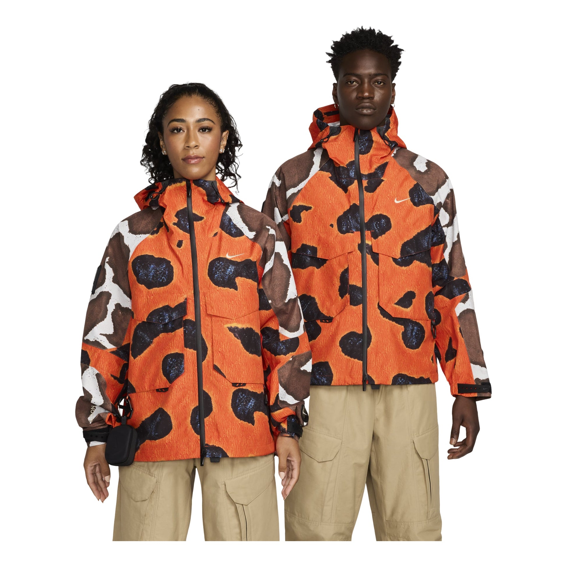 Nike x NOCTA Opal Hooded Jacket Asia Sizing 'Safety Orange' FZ3254-819