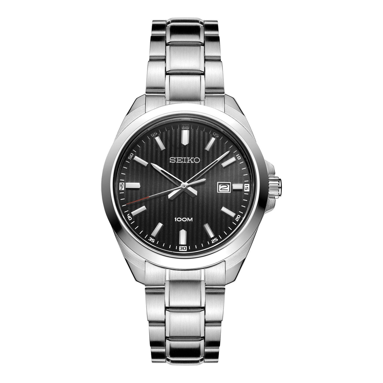 Men's SEIKO waterproof Steel strip quartz SUR277P1