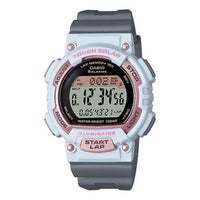 Casio Fashion Stylish Solar Energy Digital Watch 'White Grey Pink' STL-S300H-4AJH