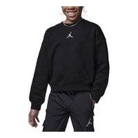(GS) Air Jordan Essential Crew Sweatshirt 'Black' 35C387-GAY