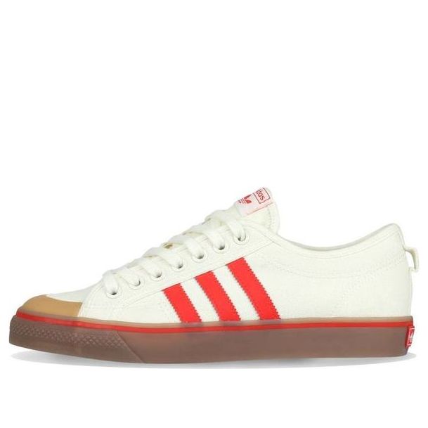 adidas Nizza Low 'White Red Gum' CQ2326