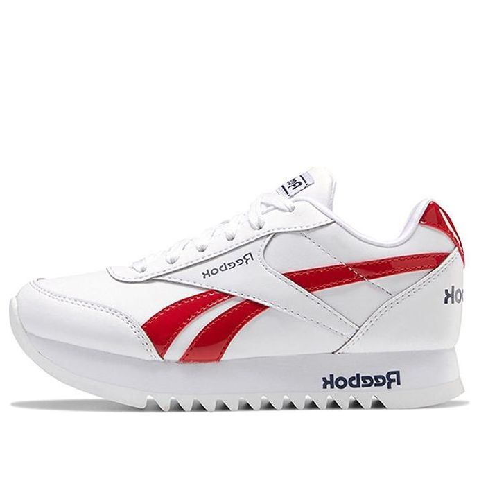 Reebok Royal Classic Jogger Platform 2 Running Shoes K White/Red FV1306
