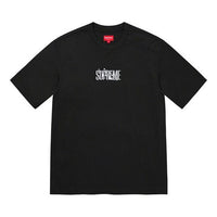 Supreme SS21 Week4 Splatter S Top LogoT SUP-SS21-529-BLK