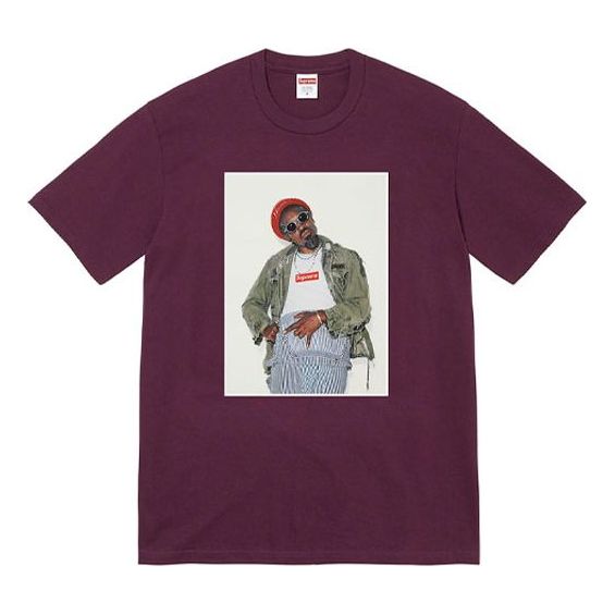 Supreme FW22 Week1 Andr 3000 Tee T SUP-FW22-328-PUR