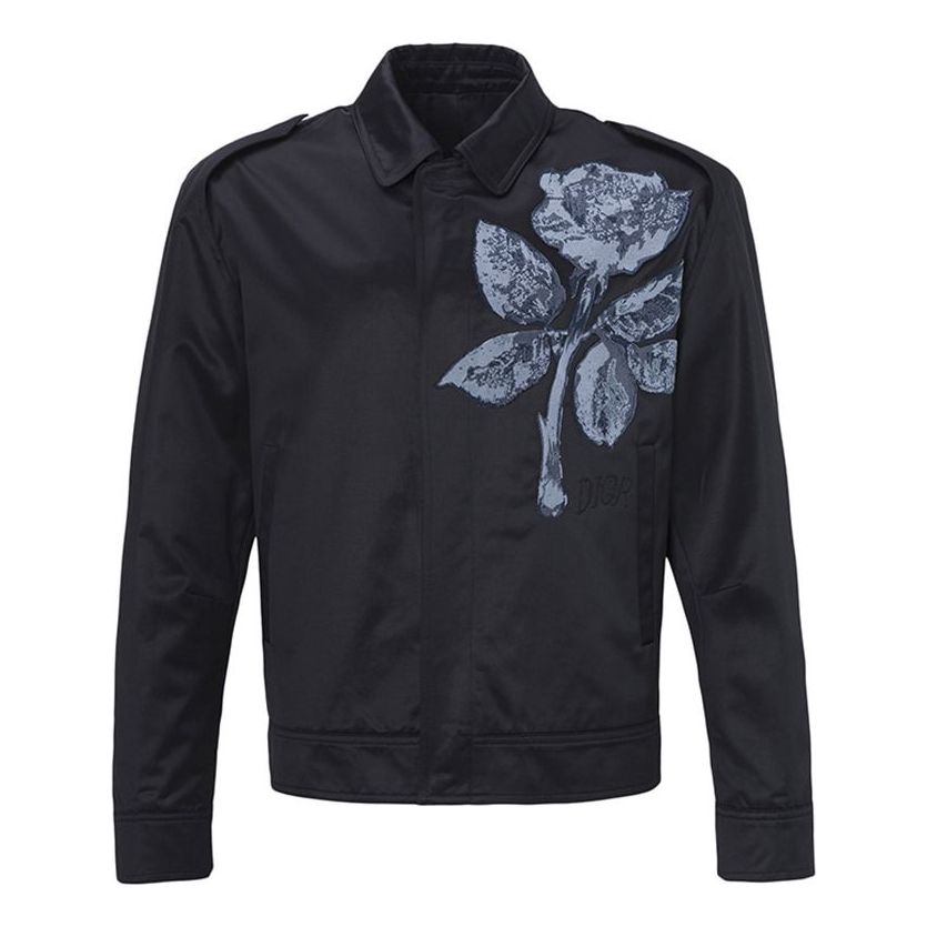 DIOR SS21 Flower Print Casual Jacket Black 013C413B-4718-988