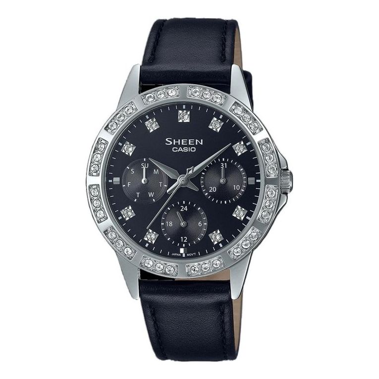 CASIO General SHEEN Japan / South Korea Fashion Waterproof Black Analog SHE-3517L-1A